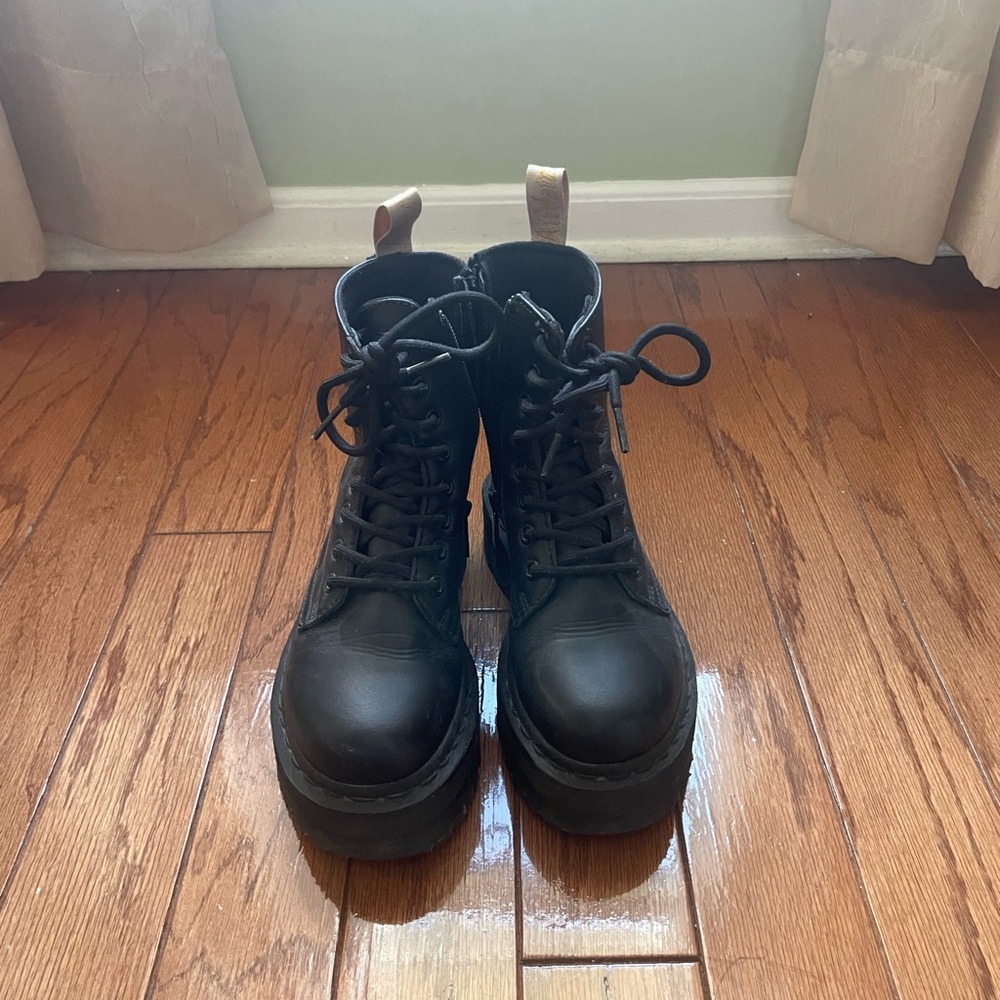 Dr. Martens Black Vegan Jadon Size US 5